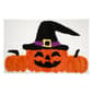 Avanti Pumpkin Witch Hat Halloween Bath Rug - image 1