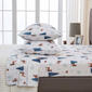 Freshfolds Cotton Little Holly Holiday 4pc. Flannel Sheet Set - image 2