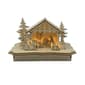 Santa's Workshop Lighted Nativity Scene - image 1