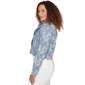 Womens Skye’s the Limit Fresh Start Embroidered Denim Jacket - image 4