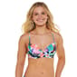 Juniors Raisins & Island Soul Moonshadow Tropical Swim Top - image 2