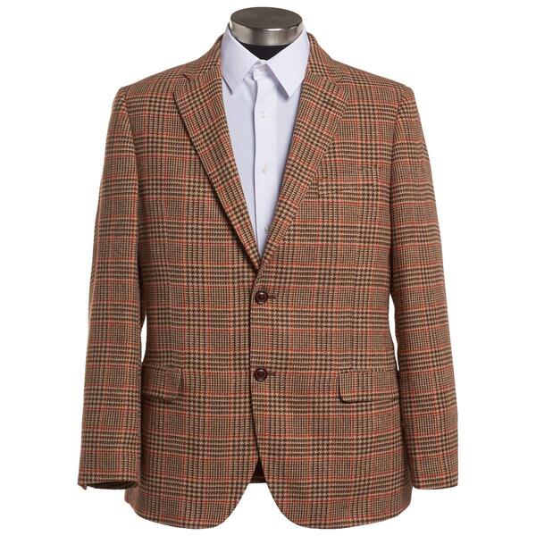 Mens Nautica Plaid Sport Coat - Orange Plaid - image 