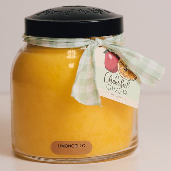 A Cheerful Giver&#40;R&#41; 34oz. Limoncello Papa Jar Candle - image 