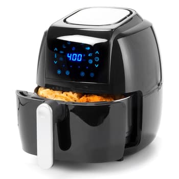  氣炸鍋配件10 組,適用於COSORI Gowise Phillips NINJA Cozyna Airfryer  大多數3.7 夸脫(約3.7 公升)及較大的烤箱,附7 英吋(約10 公分)蛋糕桶、披薩鍋、杯子蛋糕盤、烤箱手套、串架。 : 居家與廚房