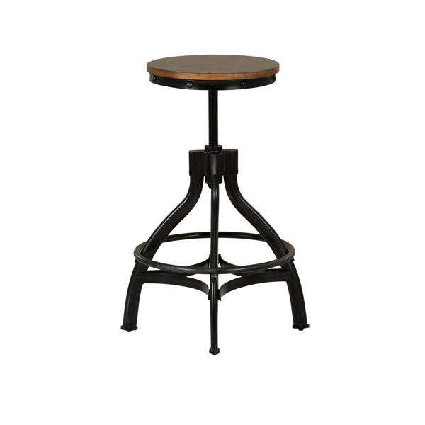 Linon Home Decor Hawkford Adjustable Height Stool - Set of 2