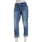 Juniors Wallflower Luscious Curvy Cropped Jeans w/ Rhinestones - image 1