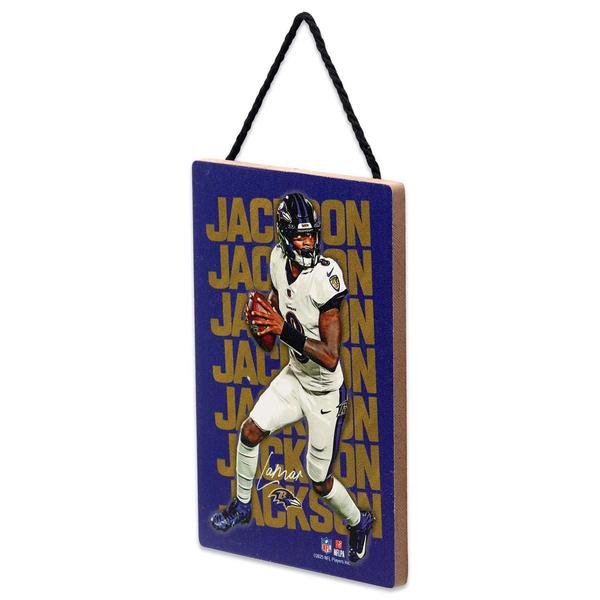 Open Road Ravens Jackson Hanging Wood Wall Decor