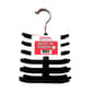 Home Basics 3pc. Flocked Velvet Tie Hangers - image 1