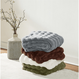 Brooklyn Loom Bubble Faux Fur 3pc. Comforter Set