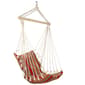 Northlight Seasonal Striped Hammock Chair w/ Padding & Wooden Bar - image 1