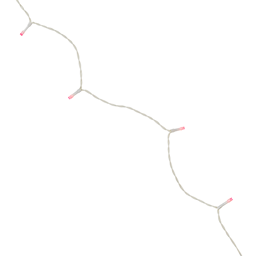 Northlight 10ft. Pink LED Wide Angle Christmas Lights