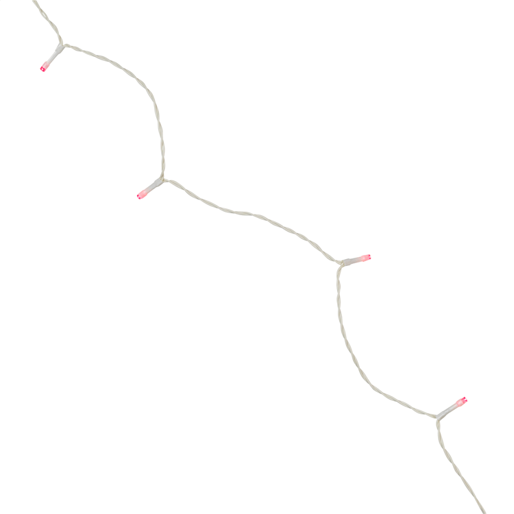 Northlight 10ft. Pink LED Wide Angle Christmas Lights