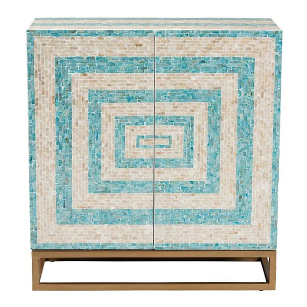 Baxton Studio Utari Modern Bohemian Storage Cabinet
