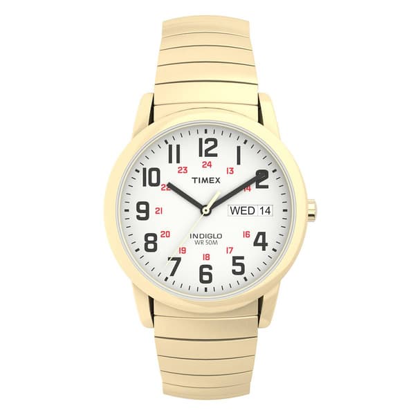 Mens Timex&#40;R&#41; Easy Reader Day Date Expansion Watch - T20471JT