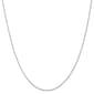 Unisex Gold Classics&#8482; 1mm. White Parisian Wheat 14in. Necklace - image 2