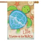 Briarwood Lane Life is Better Turtle Garden Flag - image 1