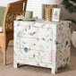 Baxton Studio Connery Floral End Table - image 9