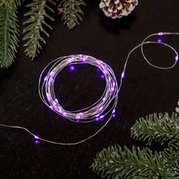 Northlight Seasonal 20ct. Purple LED Micro Fairy Christmas Lights