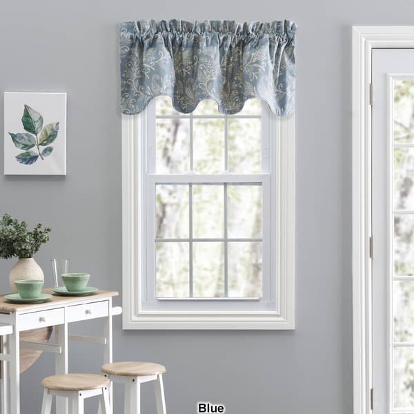 Lexington Leaf Scallop Valance - 58x15