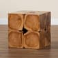 Baxton Studio Eldora Rustic Brown Teak Root End Table - image 6