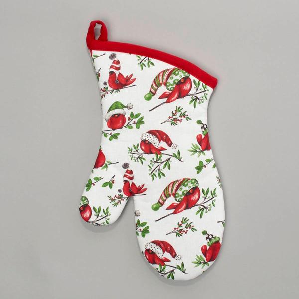 Kay Dee Playful Cardinal Oven Mitt - image 