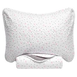 Sweet Home Collection Stars Kids Reversible Quilt & Sham Set