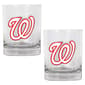 MLB Washington Nationals 2pc. Rocks Glass Set - image 1
