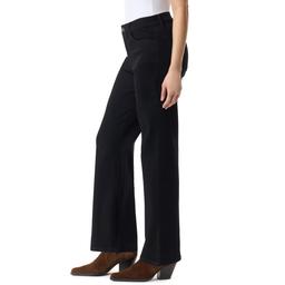 Womens Gloria Vanderbilt 5-Pocket Relaxed Wide Leg Jeans - Short