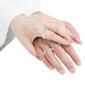 Haus of Brilliance Sterling Silver 1/2ct. Diamond Bridal Set - image 5