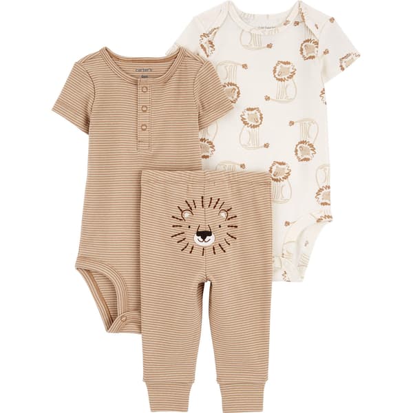 Baby Boy &#40;NB-24M&#41; Carters&#40;R&#41; 3pc. Lion Little Character Set - image 