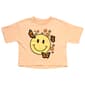 Girls (7-16) Jessica Simpson Smiley Face Roll Cuff Tee - image 1