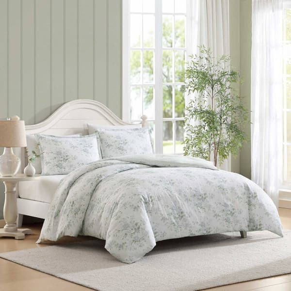 Laura Ashley Arundel Cotton Reversible Duvet Cover Set