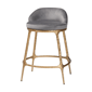Baxton Studio Aarush Modern Rustic Counter Stool - image 1