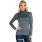 Womens 24/7 Comfort Apparel Long Sleeve Turtleneck Top - image 5