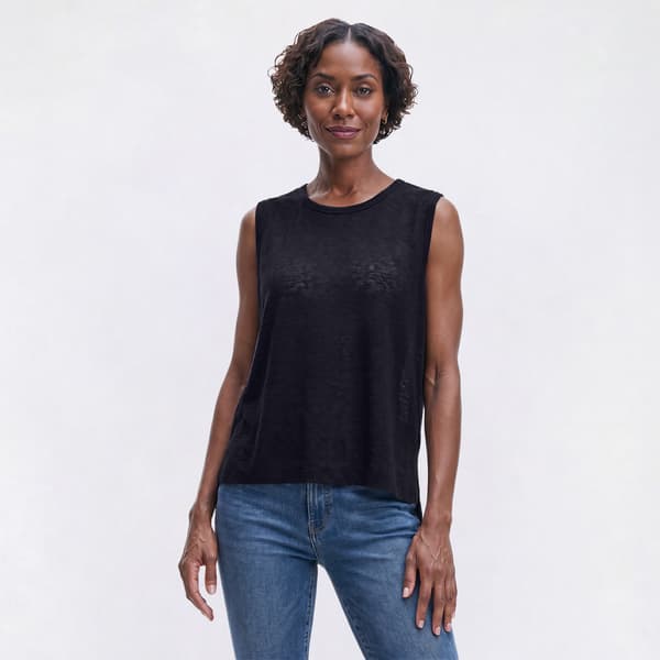 Womens Architect® Solid Boxy Tank Top