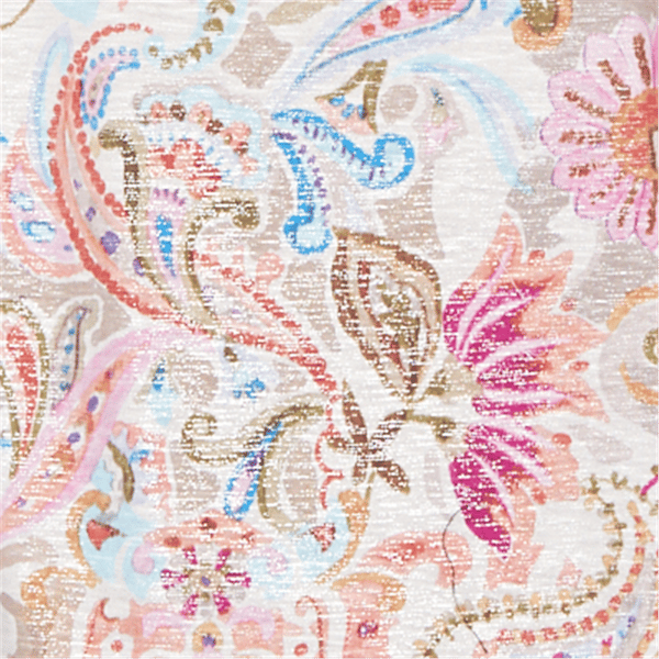 Plus Size Alfred Dunner Classics 3/4 Sleeve Paisley Floral Blouse
