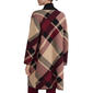 Womens Jones New York Long Sleeve Plaid Open Cardigan - image 2