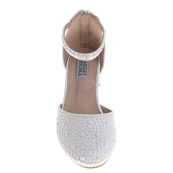 Little Girls Badgley Mischka® Ankle Strap Dress Pumps