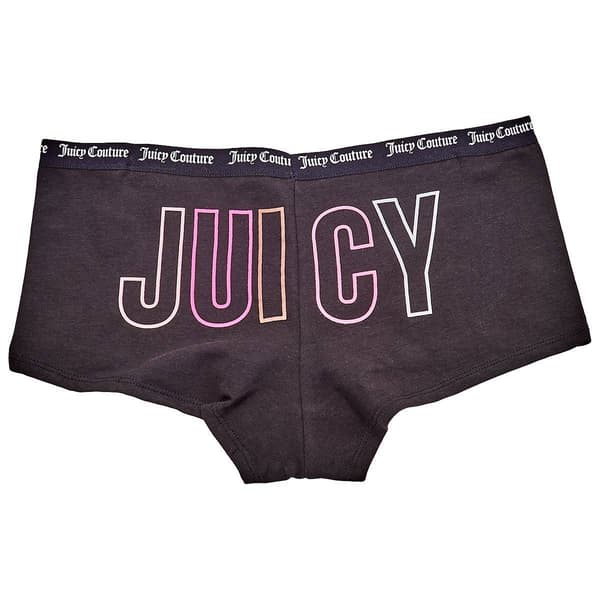Womens Juicy Couture 7pk. Boyshort Panties - JC7530-7PKMA