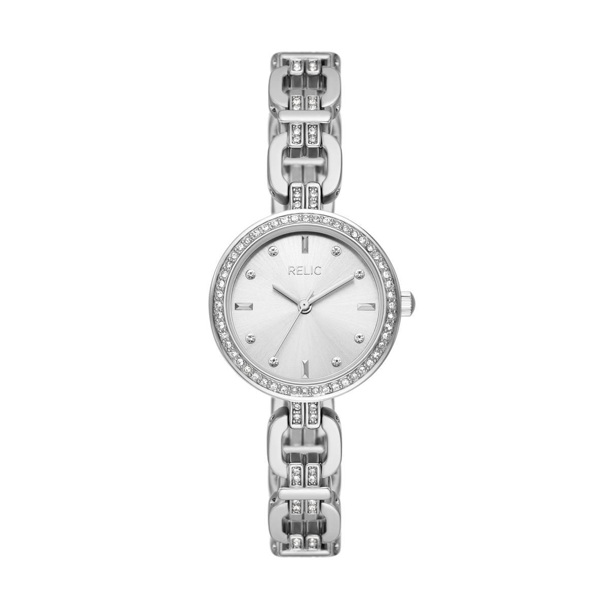 Womens RELIC by Fossil Silver-Tone Cora Quartz Watch -...