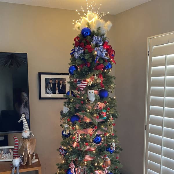 Northlight 4ct. Royal Blue Glass Christmas Ball Ornaments