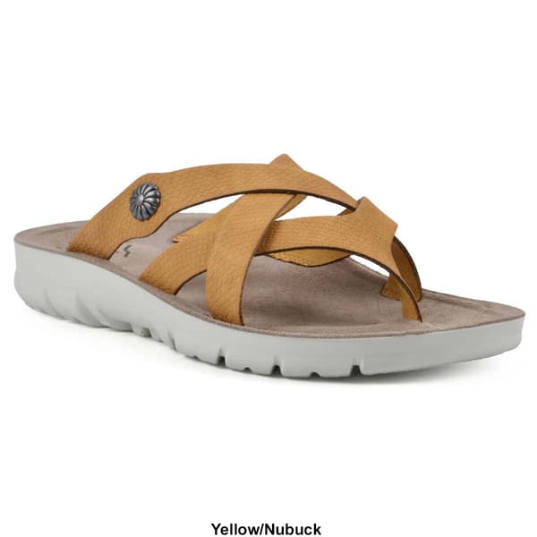 Womens Cliffs by White Mountain Banksy Slide Strappy Sandals