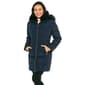 Womens Michael Kors Heavyweight Faux Fur Collar Down& Puffer Coat - image 1