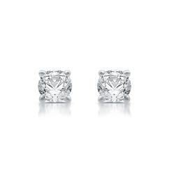 Nova Star(R) Sterling Silver 1/5ctw. Lab Grown Diamond Earrings