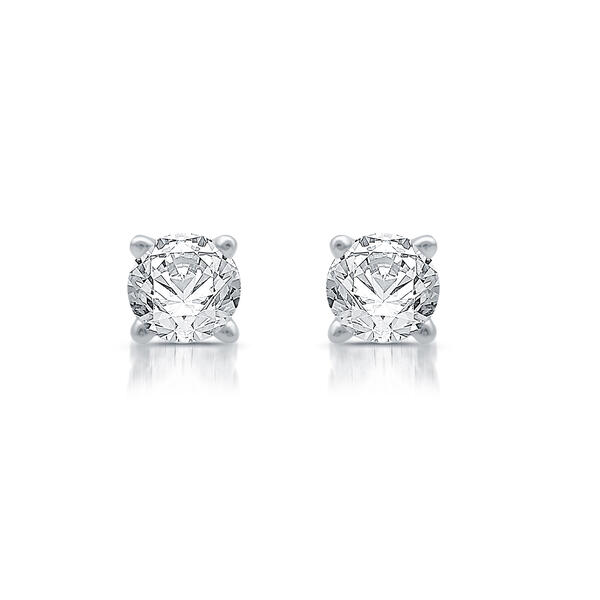 Nova Star&#40;R&#41; Sterling Silver 1/5ctw. Lab Grown Diamond Earrings - image 