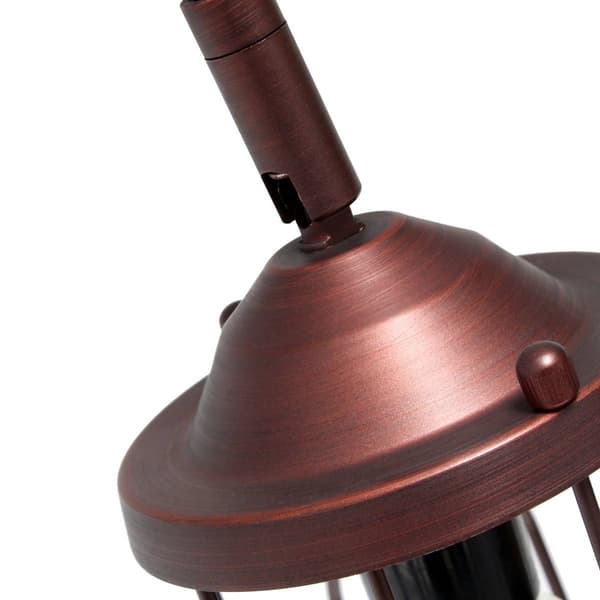 Lalia Home Studio Loft Rustic Caged Shade Table Lamp