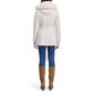Womens Kensie Belted Softshell Jacket with Faux Fur Trimmed Hood - image 3