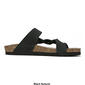 Womens White Mountain Crawford Footbed Slide Sandals - image 8