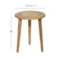 9th & Pike® Brown Wood Traditional Accent Table - image 4
