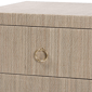 bali & pari Juniper Grasscloth Nightstand with Scalloped Base - image 6